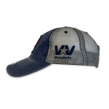 Load image into Gallery viewer, 250 Still No Kings (Navy Trucker Cap)