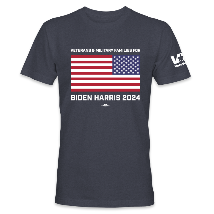 Biden Harris 2024 Tee (Unisex) VoteVets PX