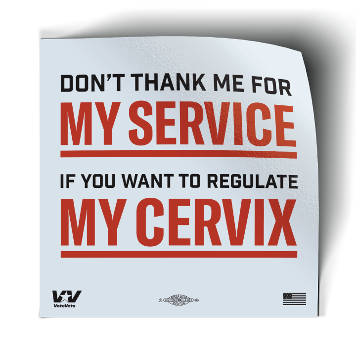 Reproductive Rights Sticker (5 pack) – VoteVets PX