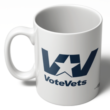 Load image into Gallery viewer, VoteVets Logo (11oz. Coffee Mug)