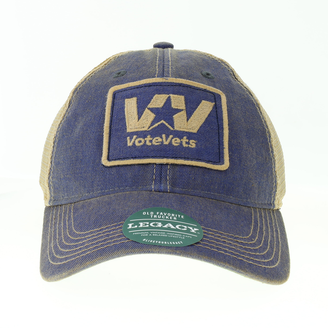 VoteVets (Blue Trucker Cap)