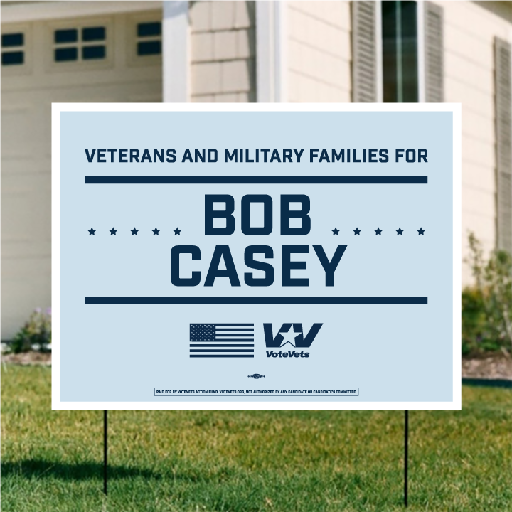 Bob Casey Yard Sign