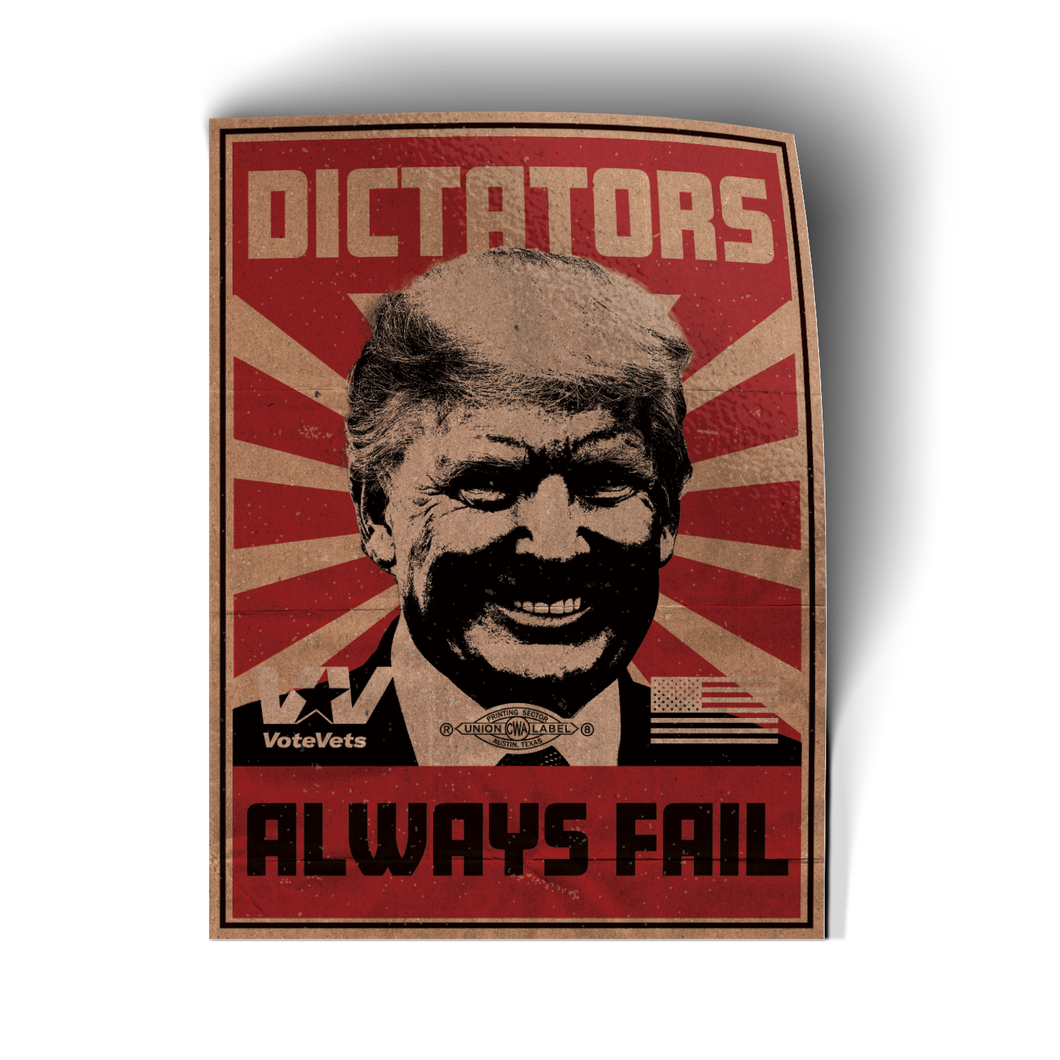 Dictators Always Fail (5 Pack)