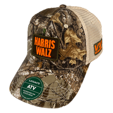 Load image into Gallery viewer, Harris Walz (Camo Trucker Cap)
