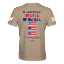 Load image into Gallery viewer, No Kings, No Masters (Tan Unisex)