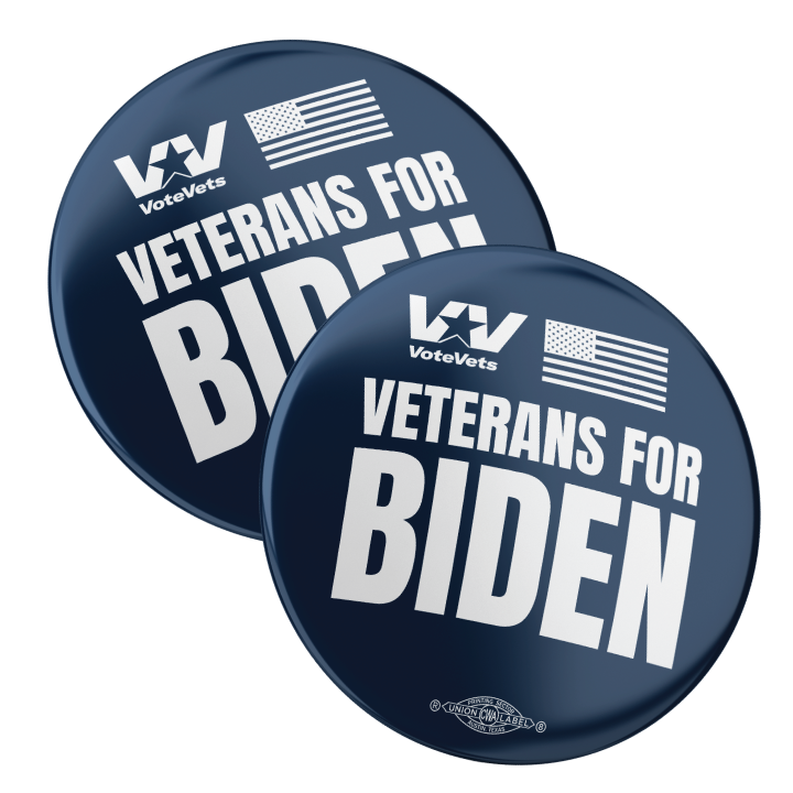 Veterans For Biden (2 pack)