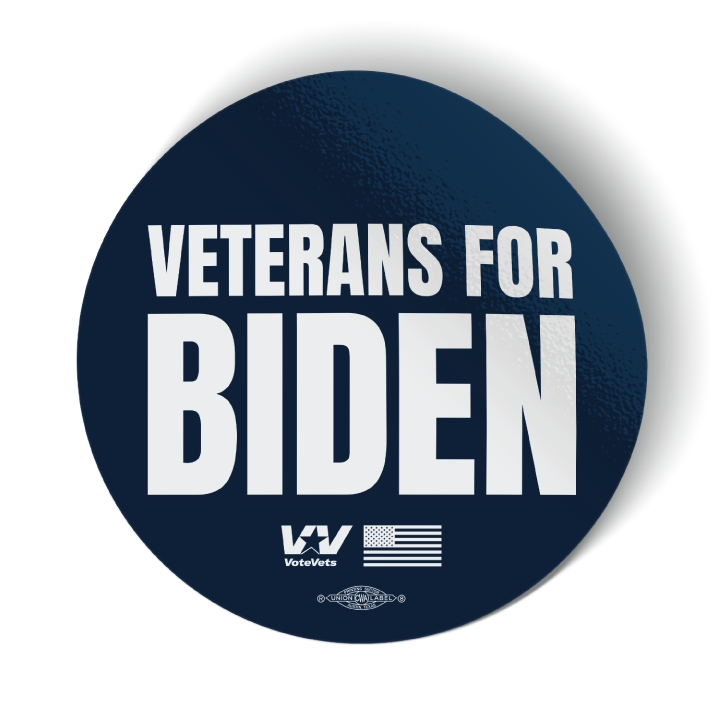Veterans For Biden (5 pack)