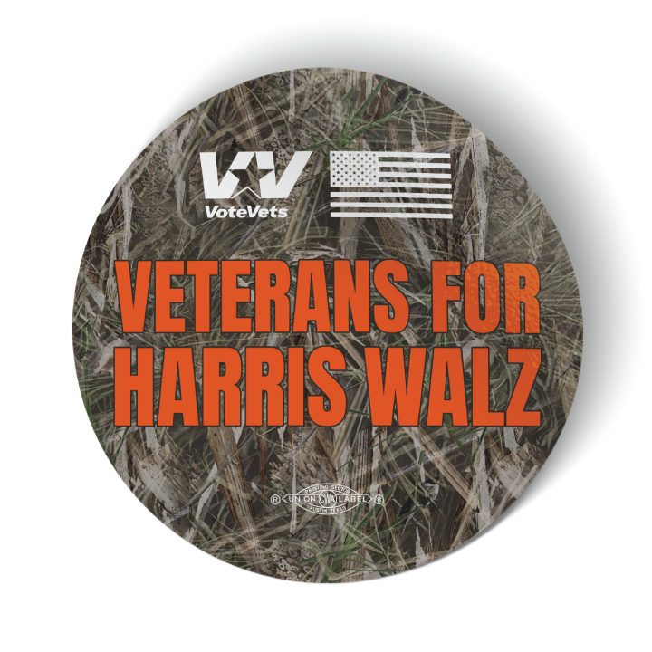 Veterans For Harris Walz Camo (5 pack)