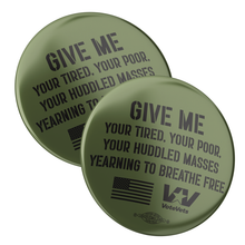 Load image into Gallery viewer, Yearning To Breathe Free Buttons (2 pack)