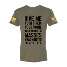 Load image into Gallery viewer, Yearning To Breathe Free (Military Green Unisex)