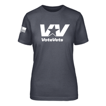 Load image into Gallery viewer, VoteVets Logo Tee (Women&#39;s)